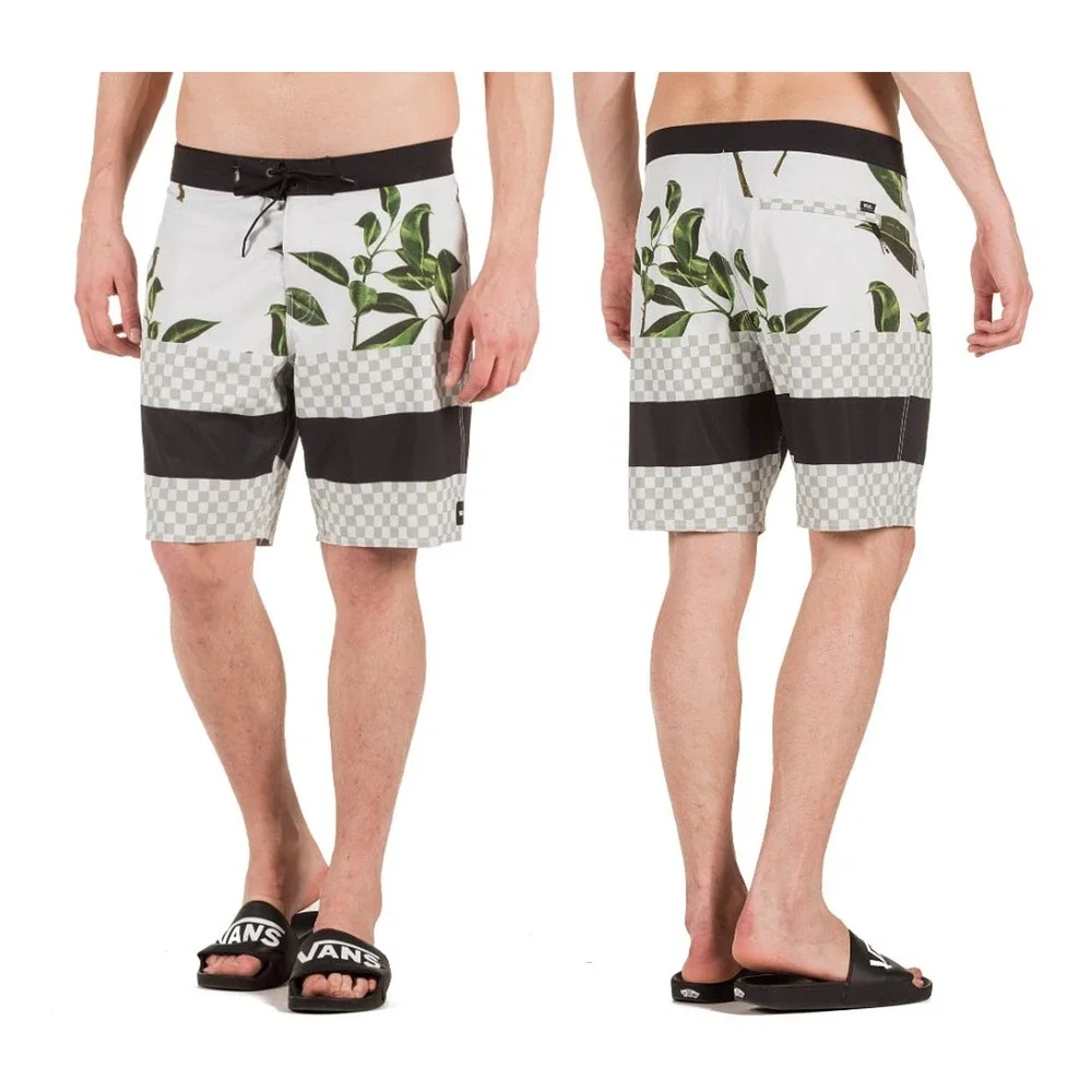 VANS Men's Era Boardshorts Rubber Floral Print Size 32 NWT - Picture 1 of 7